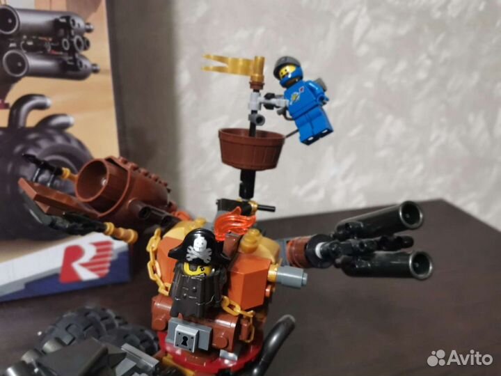 Аналог Lego Хеви метал мотоцикл Железной бороды