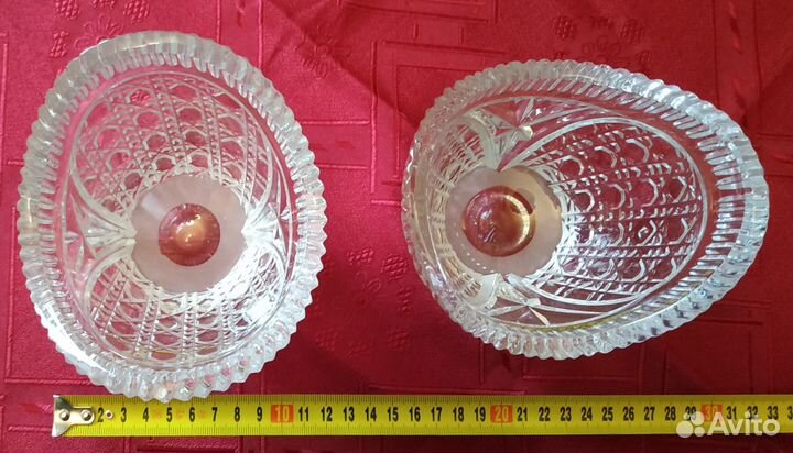 Хрустальная вазочка