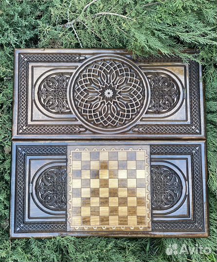 Нарды резные ручной работы бесплатная доставка