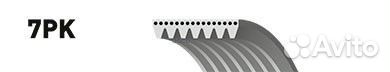 7PK1640 gates Поликлиновый ремень 7PK1640 Gates