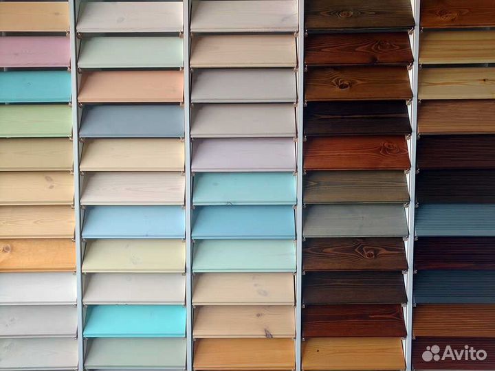 Евровагонка сосна окрашеннаяDF254