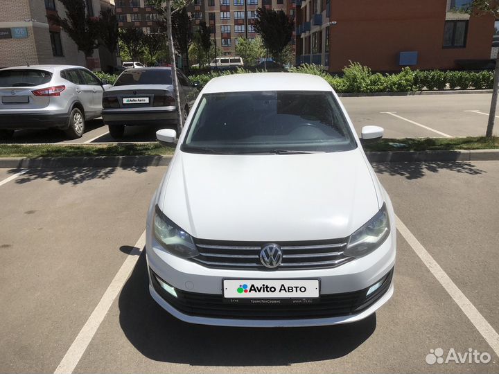 Volkswagen Polo 1.6 AT, 2018, 93 000 км