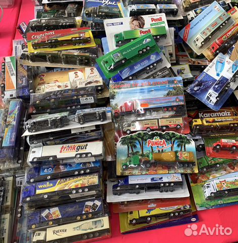 Модели грузовиков рекламные из Германии