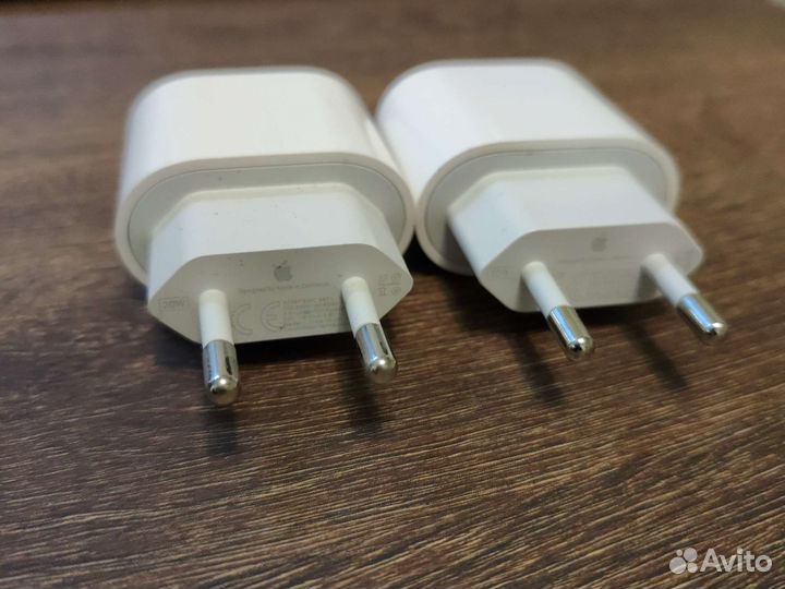 Зарядка iPhone 20w 2 шт