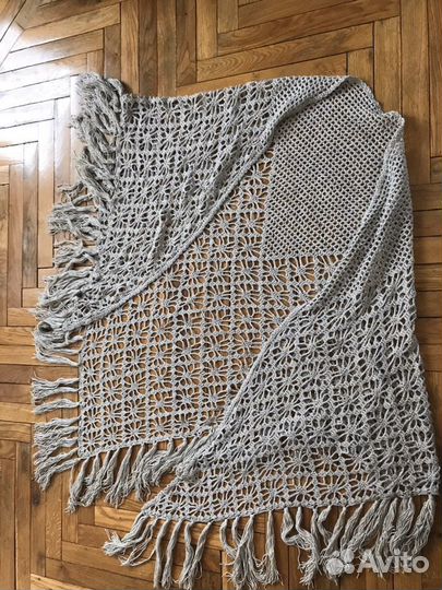 Шаль ручная работа