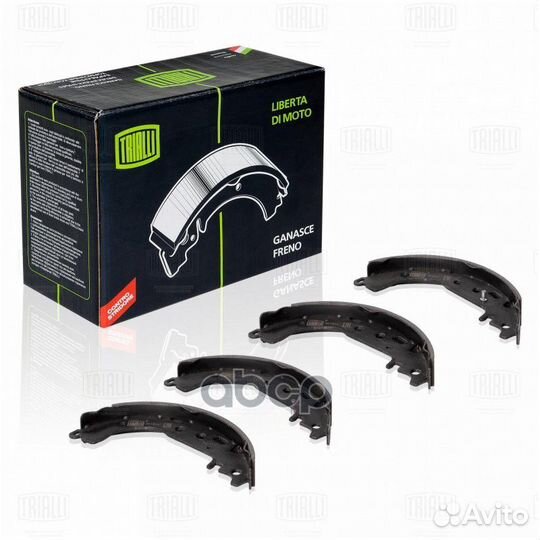 Колодки торм. для а/м Toyota Corolla (01) /Yari