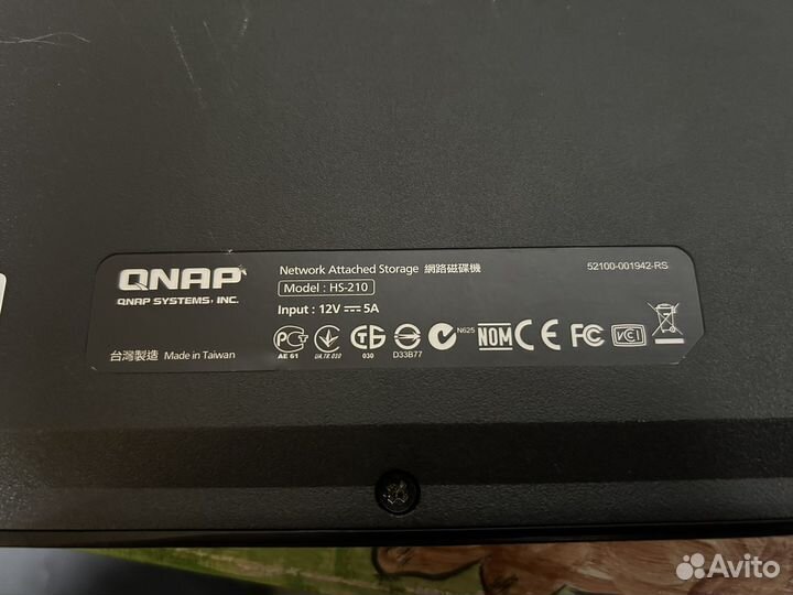 Qnap HS-210 сетевое хранилище NAS