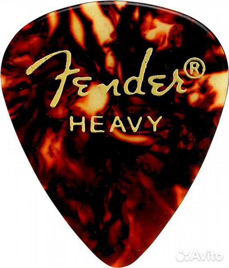 Fender Classic Shell (12PK) HVY медиаторы жесткие
