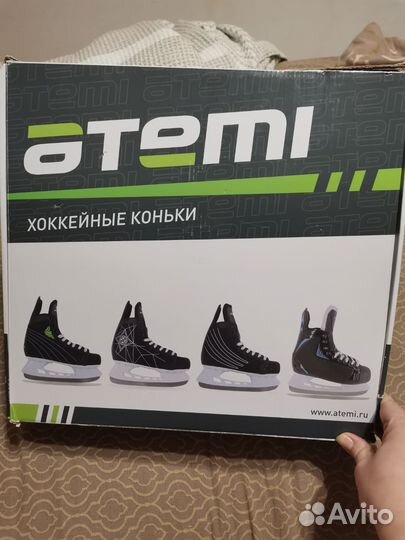 Коньки atemi 35 р