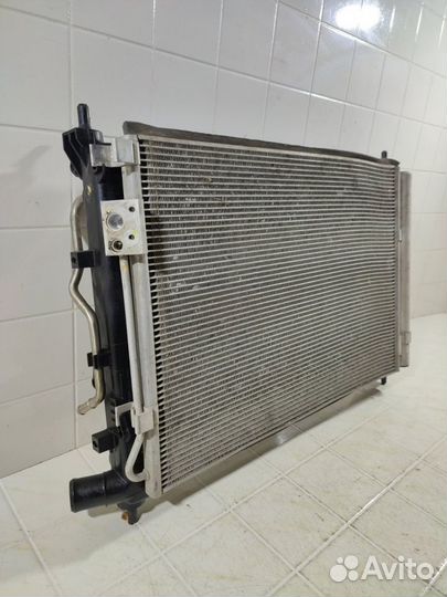 Касета радиаторов Kia Rio 3 QB 1.6 АВТОМАТ