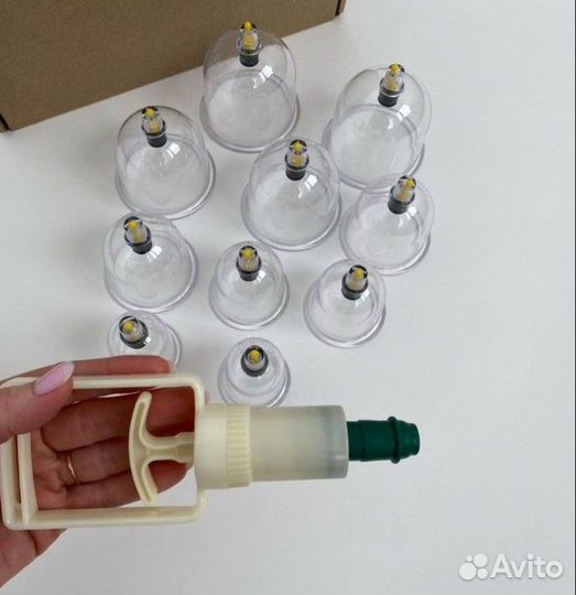 Вакуумные банки для массажа и хиджамы