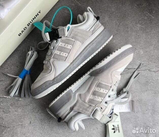 Кроссовки adidas forum low bad bunny