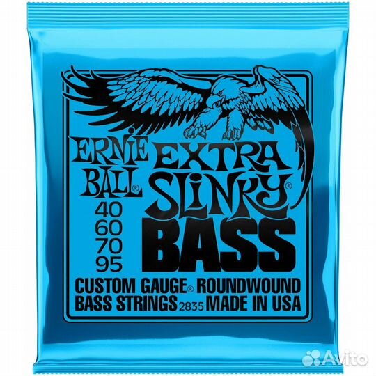 Струны для бас-гитары Ernie Ball 2835