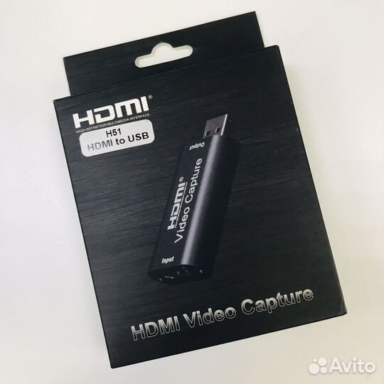 Адаптер карта видеозахвата c Hdmi на USB