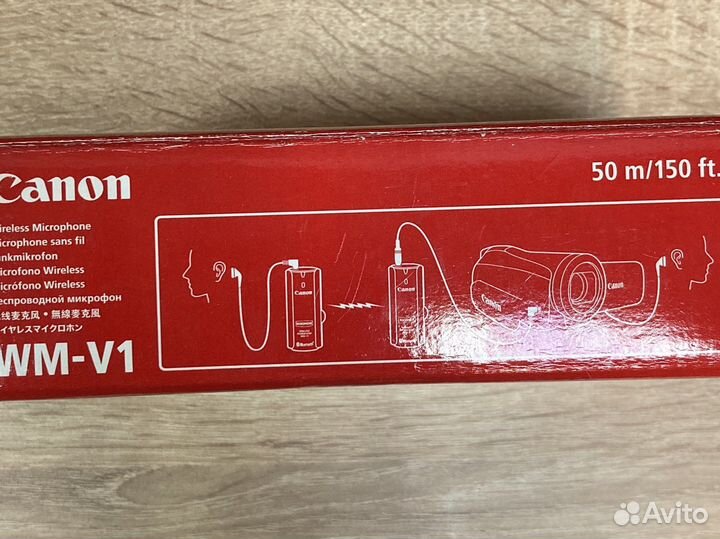 Беспроводной микрофон Canon WM-V1