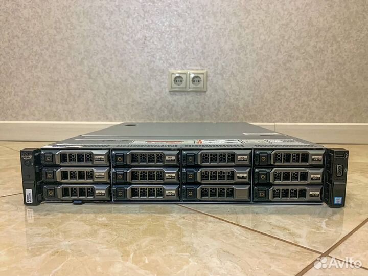 Сервер Dell R730xd 12LFF 2x E5-2620v3 16GB