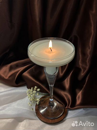 Ароматическая свеча ручной работы