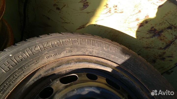 Колеса R15,в сборе 195/65 R15,4 шт,липучка