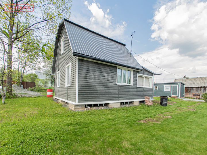 Дом 55 м² на участке 6,4 сот.