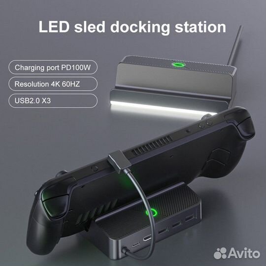 Док-станция для Steam Deck / Nintendo Switch c RGB