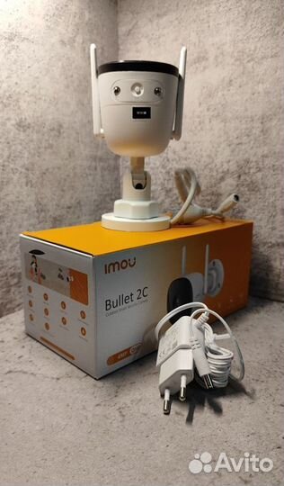 Wifi камера видеонаблюдения imou bullet 2c 4mp