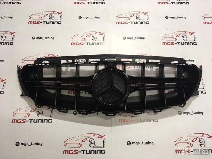 Решетка Mercedes e class w213 в стиле 63s Black