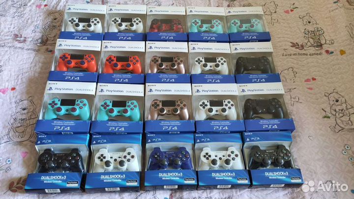 Геймпады Dualshock 4 v2 PS4 и PS3