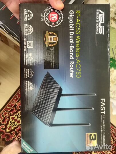 Роутер Asus RT-AC53 Wireless-AC750