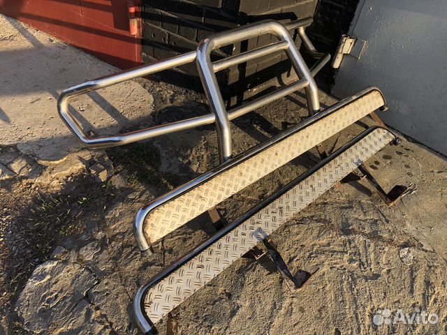 Кенгурятник + пороги Kia Sportage