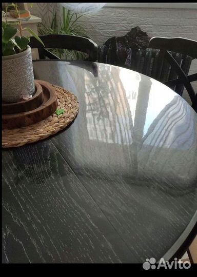 Гибкое стекло на стол, прозрачная клеенка пвх