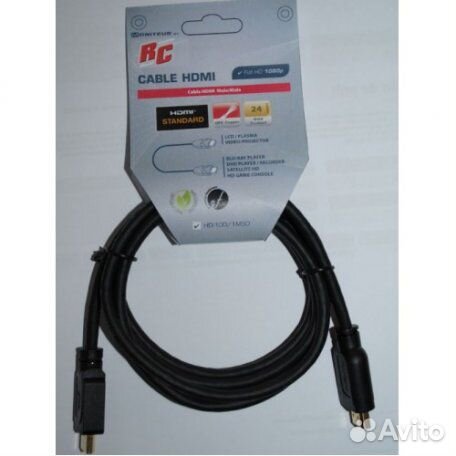 Hdmi кабель Real Cable HD-E-flat 1.0м