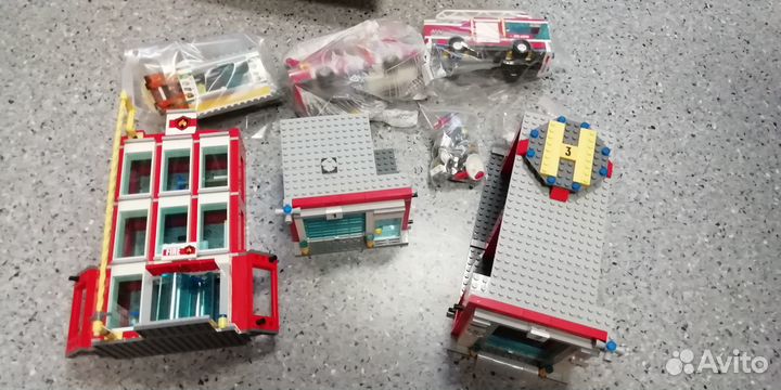 Lego наборы на пожарную тематику