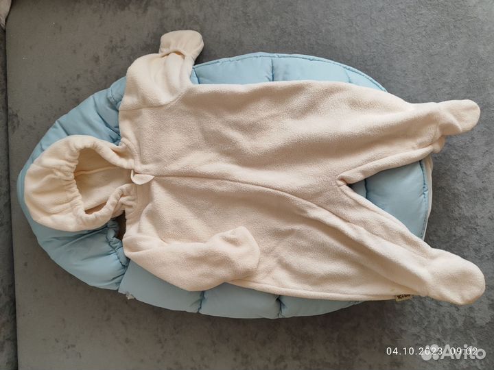 Конверт кокон на выписку зимний