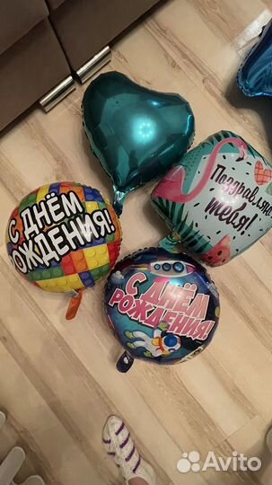 Воздушные шары цифры