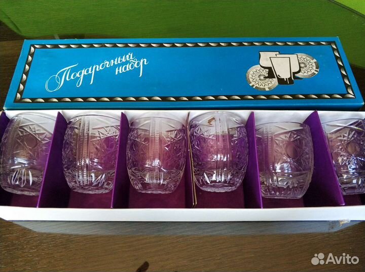 Хрустальные рюмки