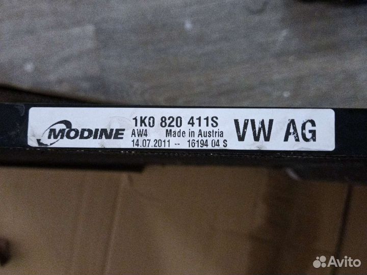 Радиатор кондиционера skoda yeti