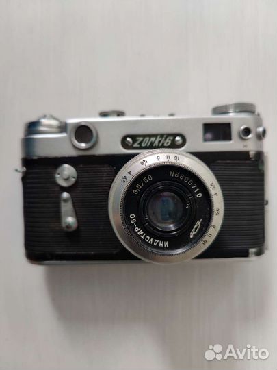 Плёночный фотоаппарат Зоркий 6