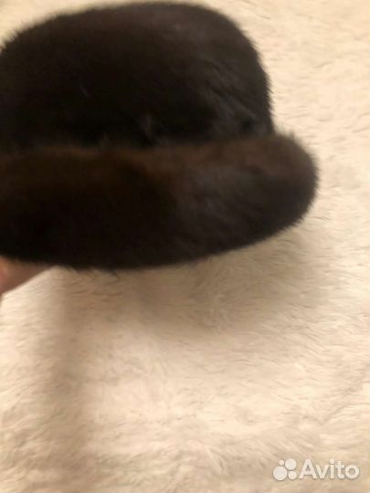 Шапка норковая женская