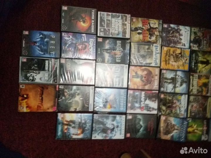 Диски с играми на пк