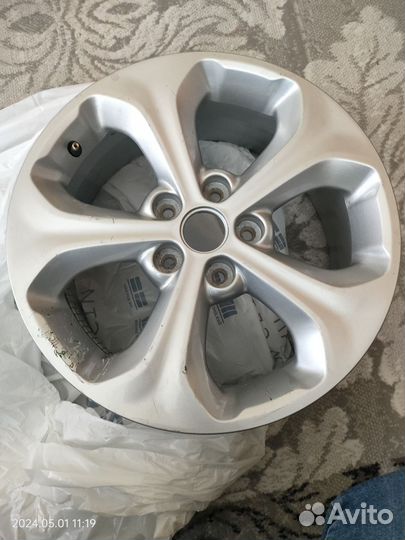 Диски легкосплавные (литые) r17 kia/hyundai