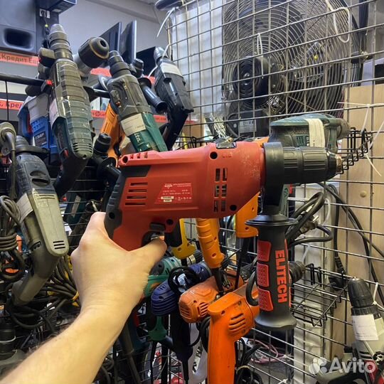 Дрель Elitech ду650 рэк