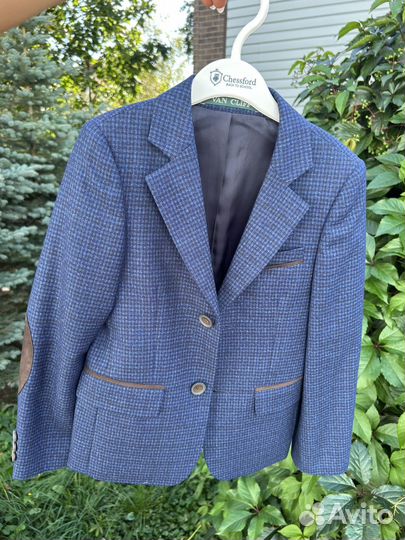 Школьный синий пиджак Van Cliff на рост 128-134