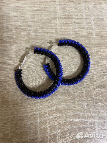 Серьги кольца