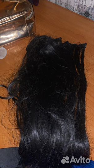 Волосы на клипсах