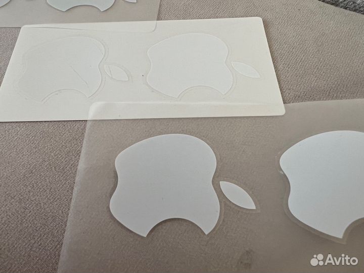 Набор оригинальных наклеек Apple 6 штук