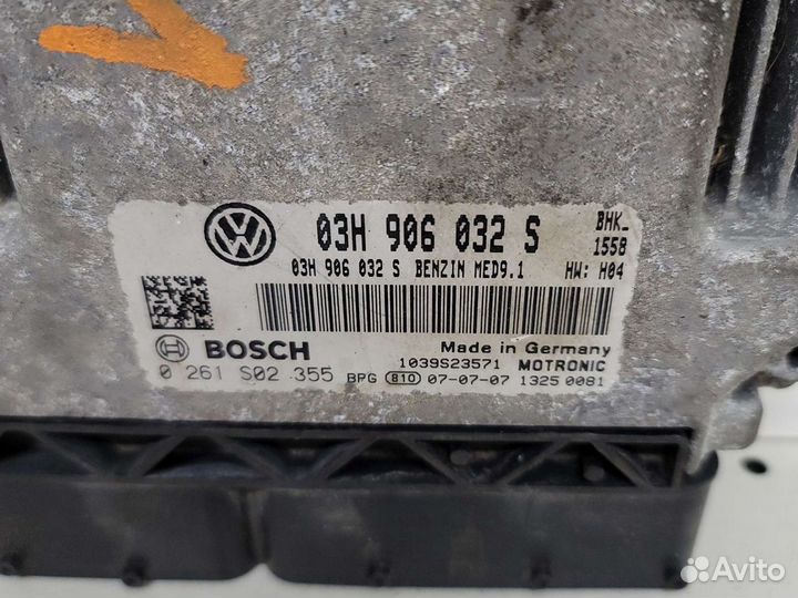 Блок управления двс VW Touareg 3.6 BHK