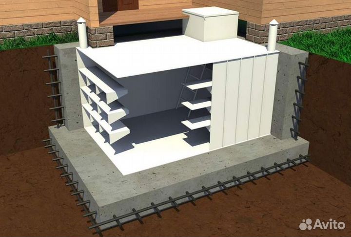 Пластиковый погреб