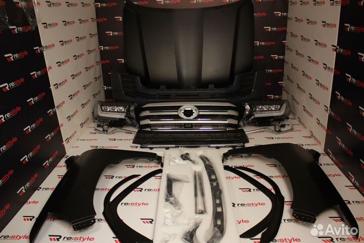 Рестайлинг Toyota Land Cruiser 200 в LC300 R1183