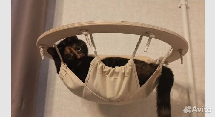 Домики на стену для кошачьих комплексов