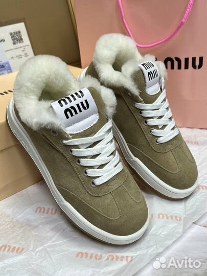 Кеды Miu miu